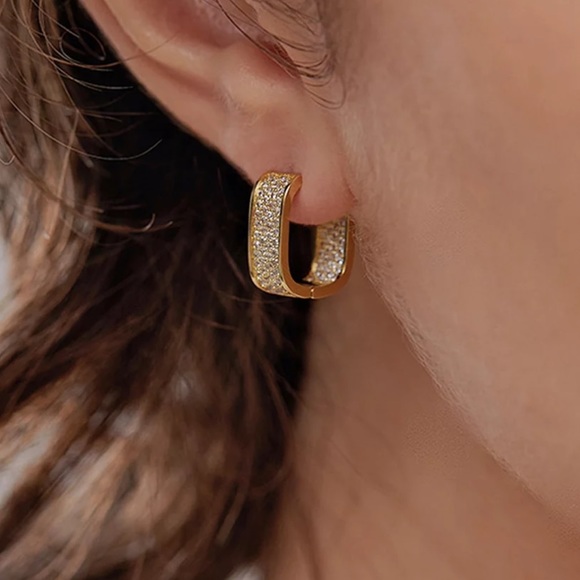 🌟Versatile Gold Plated Earrings - Picture 4 of 5